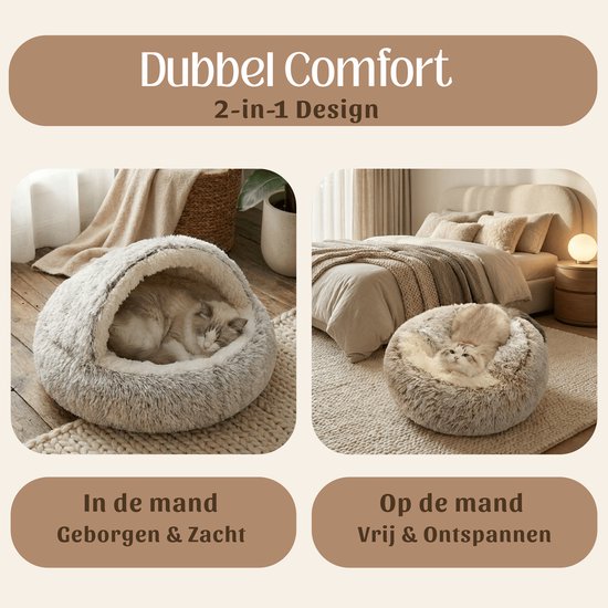 Kattenmand Dubbel comfort