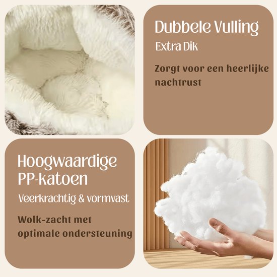 Kattenmand Dubbele vulling