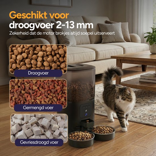 Feed Pro Dual Voerautomaat - Viervoeter - Afbeelding 6