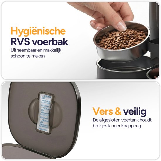 Feed Pro Dual Voerautomaat - Viervoeter - Afbeelding 4